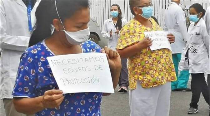 ECUADOR ESTÁ EN LA MIRA INTERNACIONAL POR MANEJO DEL COVID-19