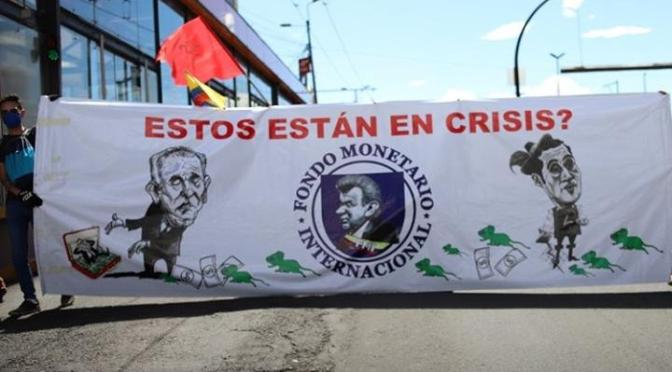 Manifestaciones en medio de una emergencia sanitaria. (imágenes)