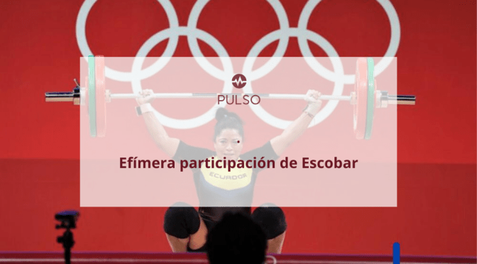 Efímera participación de Escobar